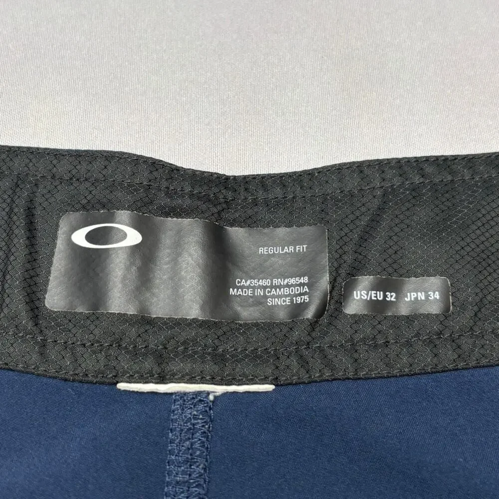 Oakley Kana 21 Long Boardshort Mens 32 Navy Swim Beach Shorts Surf Gorpcore